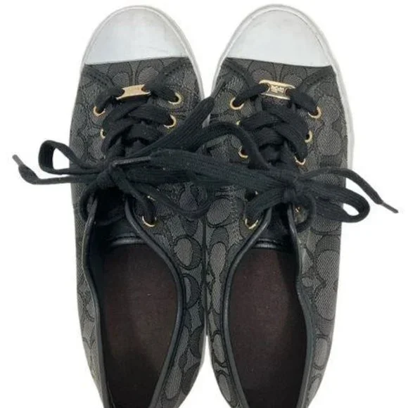 Ladies Coach designer sneaker - Picture 3 of 5